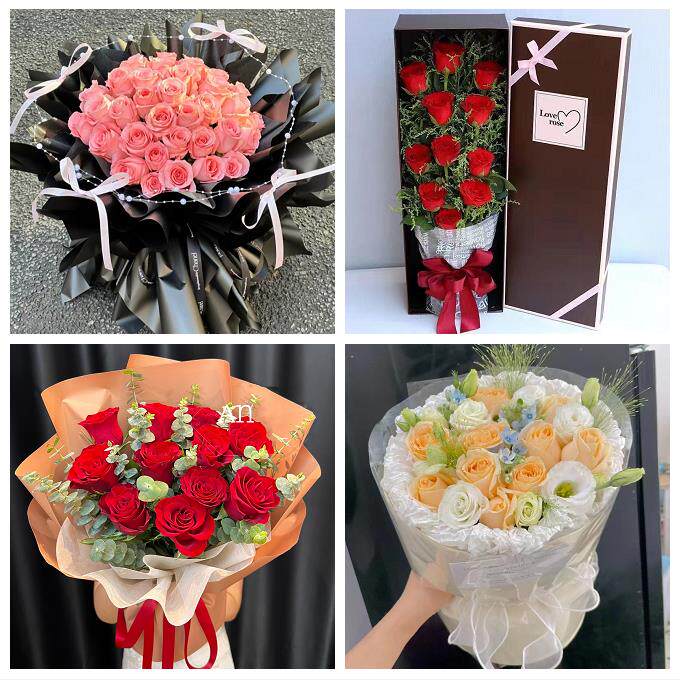 湛江市赤坎霞山区坡头麻章区同城鲜花店三八玫瑰送闺蜜女朋友老婆