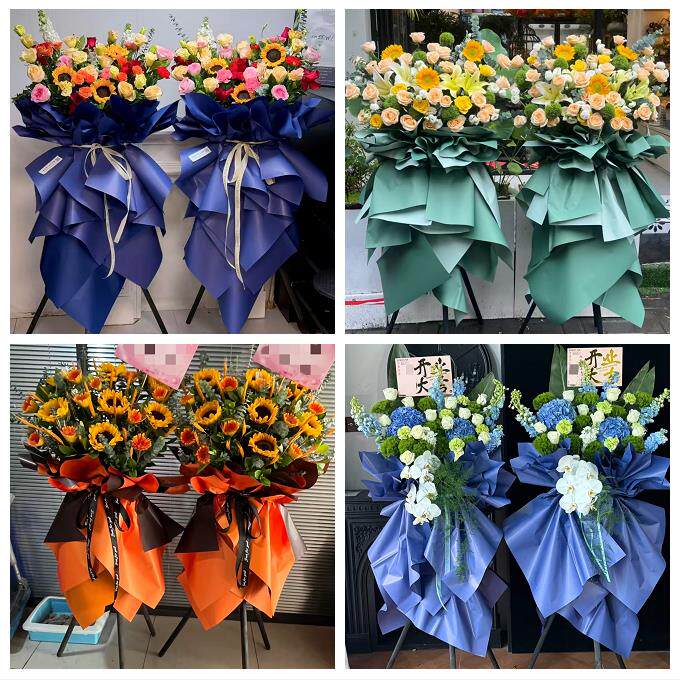 湘潭市雨湖岳塘区九华湘潭县同城鲜花店订开业花篮送朋友公司开张