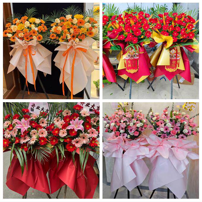 送徐州市鼓楼区云龙区贾汪区同城鲜花店订开业花篮送朋友公司乔迁