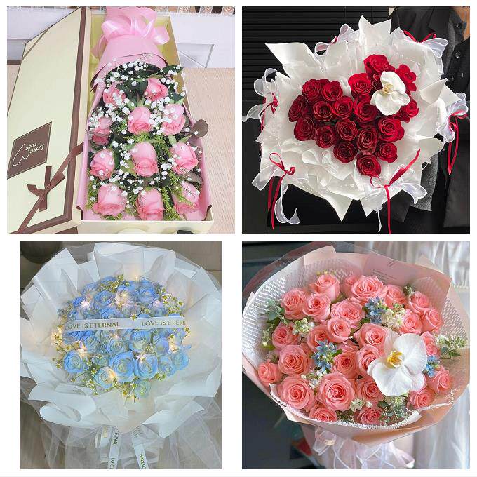 郑州上街惠济区中牟县巩义市同城鲜花店情人节送老婆玫瑰表白女友