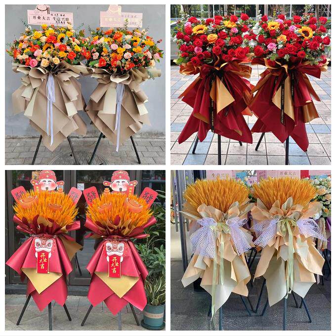 常德市安乡汉寿县武陵鼎城区鲜花店同城配送大麦开业花篮公司乔迁