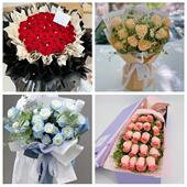 黔西南州兴义市兴仁县普安县同城鲜花店三八玫瑰送闺蜜女朋友老婆