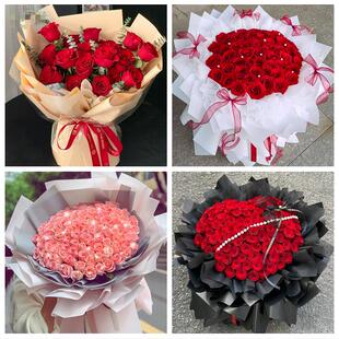 送红河州建水石屏泸西元阳县同城鲜花店情人节送老婆玫瑰表白女友