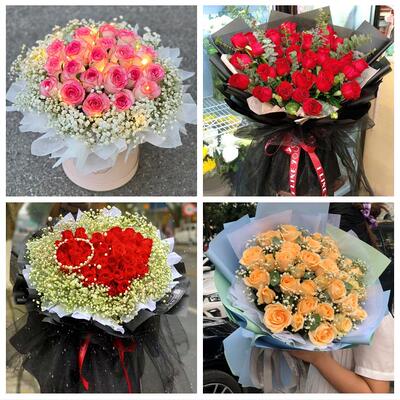 品类花材场景品牌朵数节日利益亮