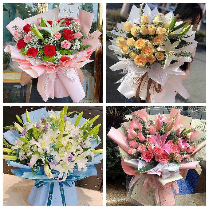 鄂州市梁子湖区华容区鄂城区同城鲜花店订玫瑰百合送女友老婆生日
