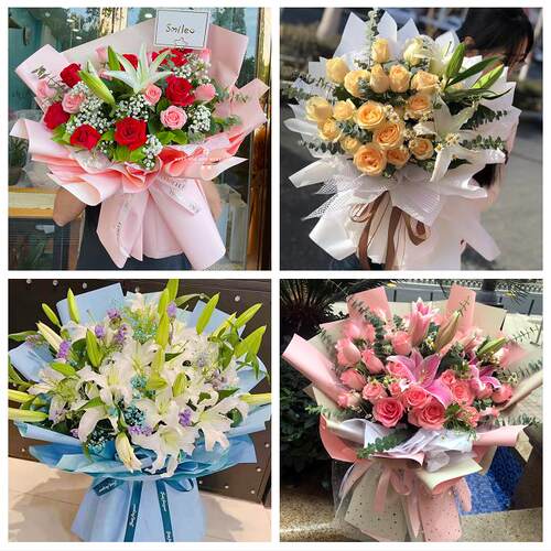 鄂州市梁子湖区华容区鄂城区同城鲜花店订玫瑰百合送女友老婆生日