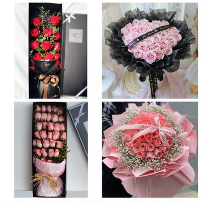 天津市武清区杨村下朱庄东蒲洼同城鲜花店订情人节玫瑰送女友老婆