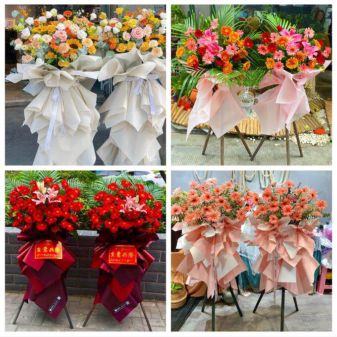 送宁波市余姚市慈溪市奉化市鲜花店同城配送大麦开业花篮公司乔迁