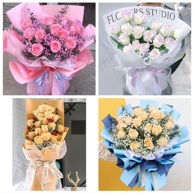 北京市房山区东风迎风星城街同城鲜花店脱单表白玫瑰花束送女朋友