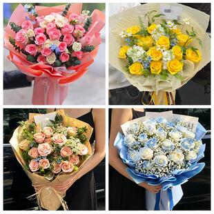 湖北恩施州宣恩咸丰来凤鹤峰县同城鲜花店老婆女友生日送玫瑰表白