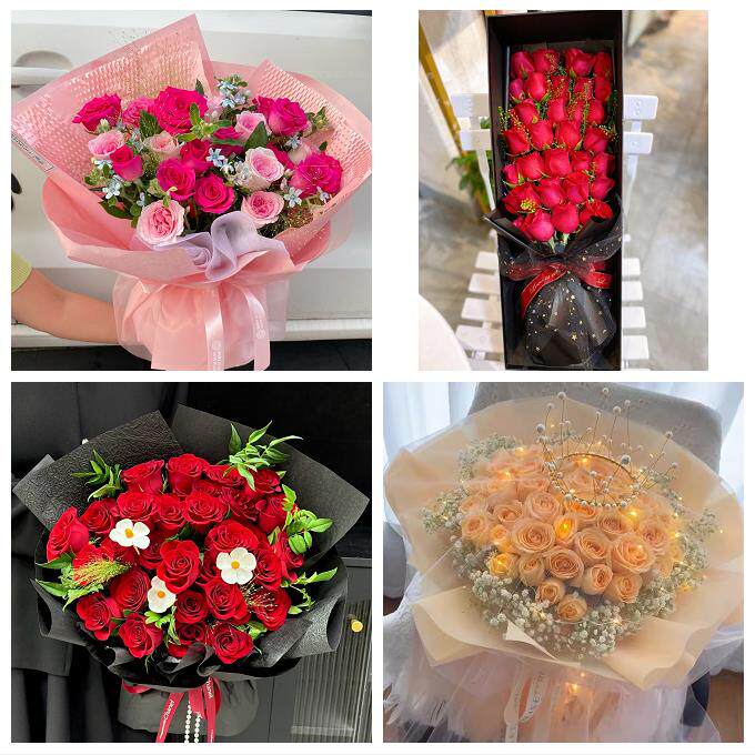 山东济南市历下区市中区槐荫区同城花店订38玫瑰鲜花送老婆女朋友