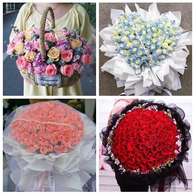 宁夏省吴忠市同心县青铜峡市同城鲜花店三八玫瑰送闺蜜女朋友老婆