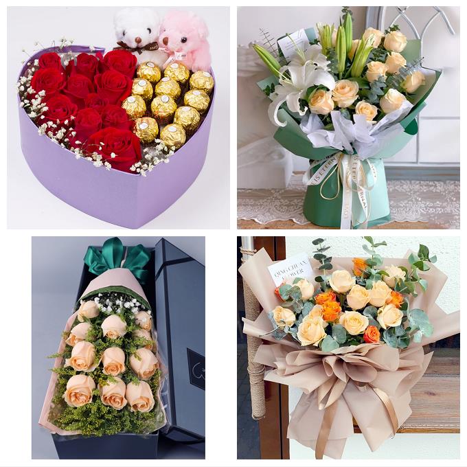 北京市房山区东风迎风星城街道鲜花店同城配送女朋友情人玫瑰花束