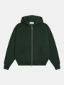 Army Green Outwear (Dark Green Zip-Up)