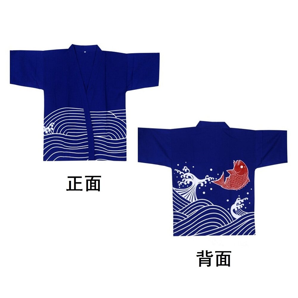 日本韩国寿司料理日式厨师工衣男制服上装工作服工服日式工衣