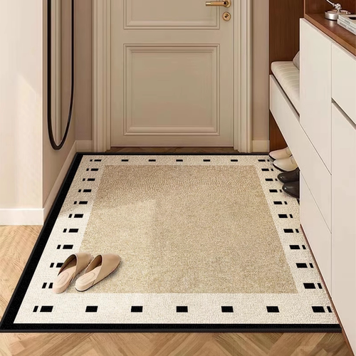 入户轻奢法式复古客厅耐脏地垫