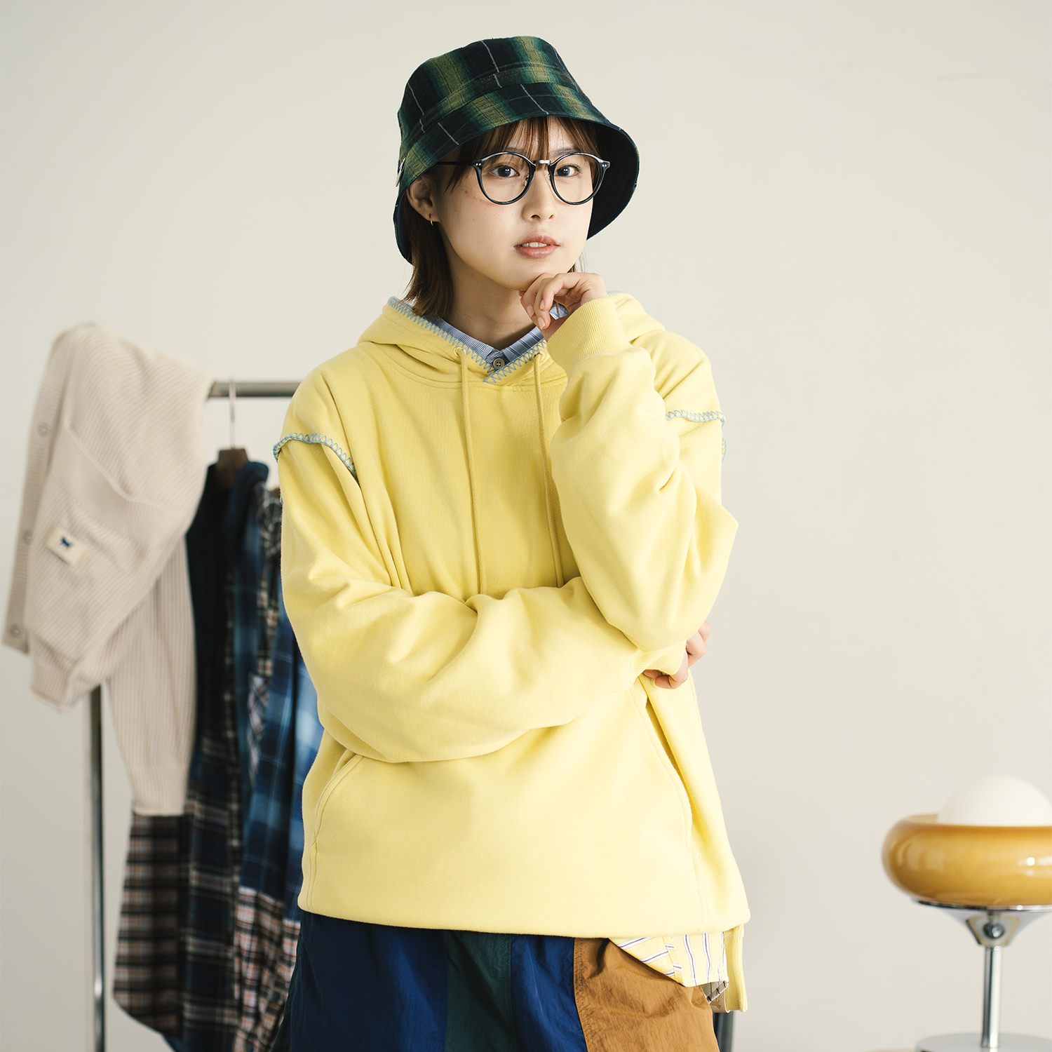 adlib香港 美式圆领秋季可爱柴犬P仔Logo绣花图案卫衣长袖 SW521