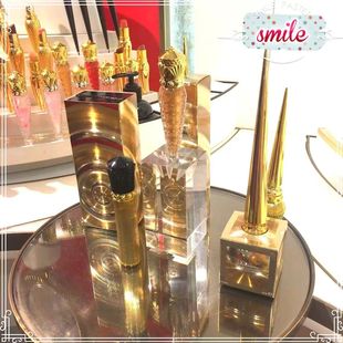 【现货】CL萝卜丁限量金色唇釉/眼影/指甲油/睫毛膏套装情人节