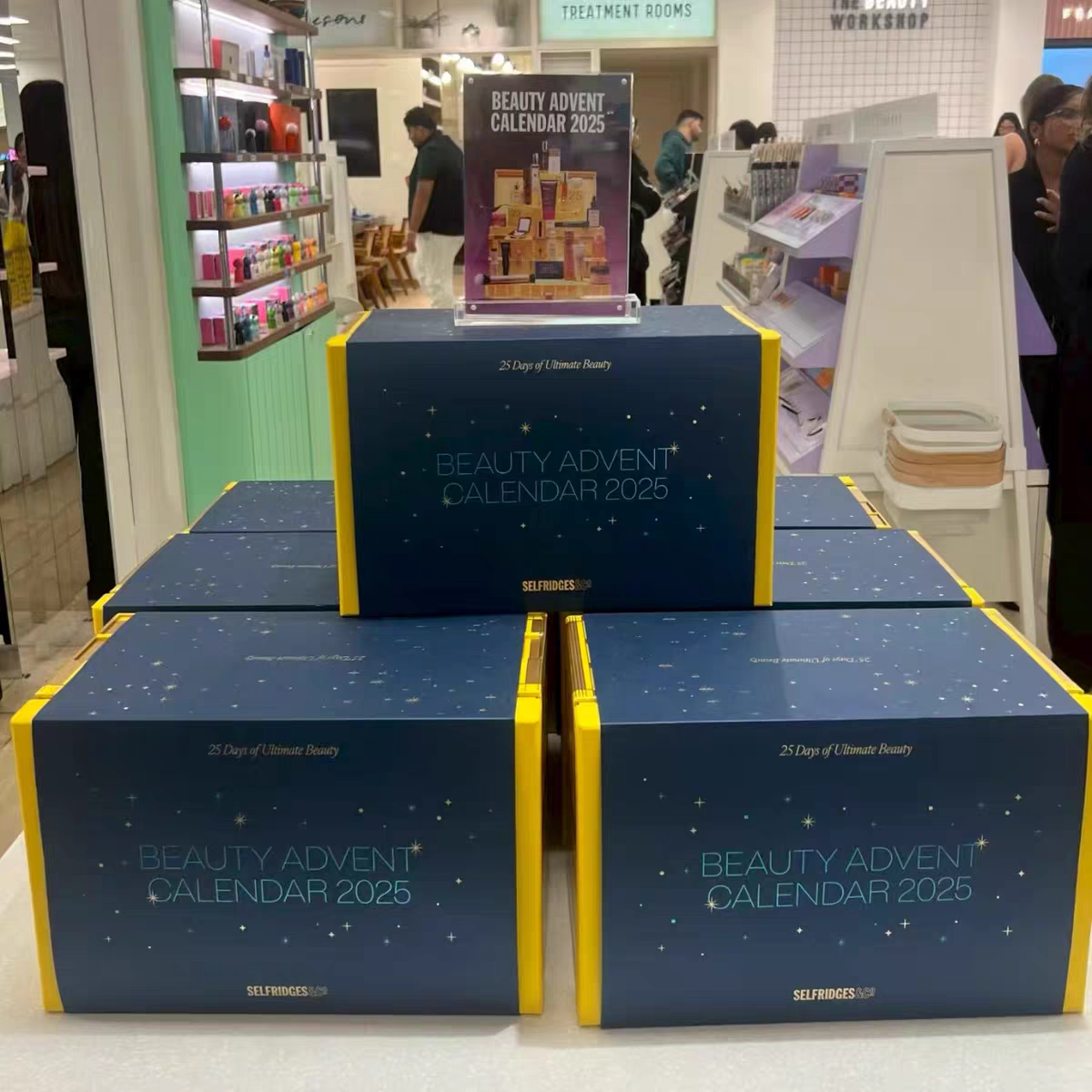 英国2025Selfridges圣诞日历/护肤品彩妆身体护理礼盒/倒数日历