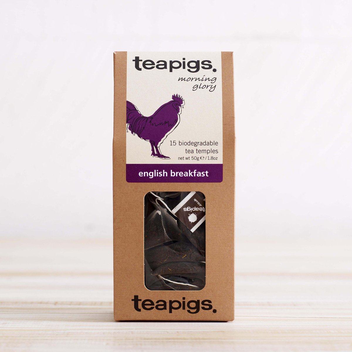 28年英国原装进口 teapigs 茶猪猪 英式早餐红茶奶茶用红茶15包