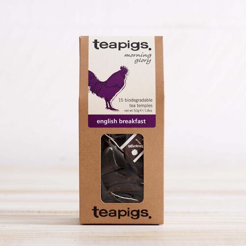 28年英国原装进口 teapigs 茶猪猪 英式早餐红茶奶茶用红茶15包