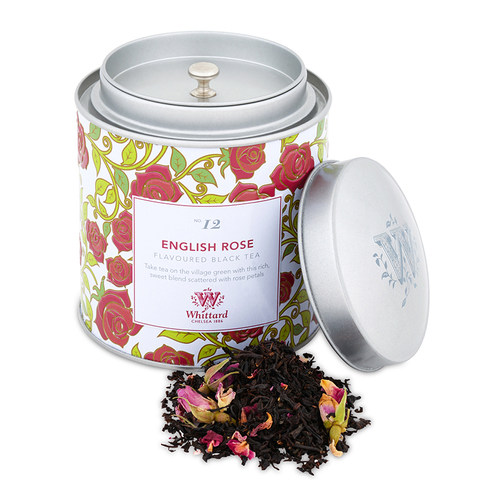 新年礼物英国 Whittard玫瑰红茶 芒果佛手柑茶 伯爵红茶100g罐