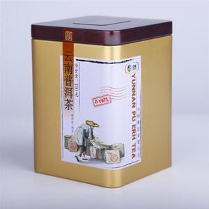 中茶牌 云南普洱茶 熟茶 散装出口普洱茶 铁罐  Y671普洱茶 包邮