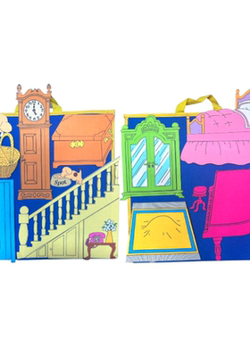 where's spot绘本故事教具毛毡布贴拓展游戏