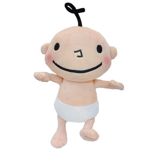 potty一根毛小脏孩小毛孩系列英文绘本Huggy Kissy玩偶公仔20cm