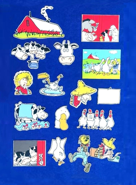 咔嗒咔嗒哞：会打字的牛Click Clack Moo: Cows That Type 教具