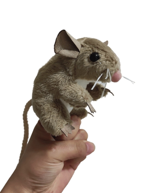 可爱小老鼠手指偶 mouse fingers puppet互动游戏教具