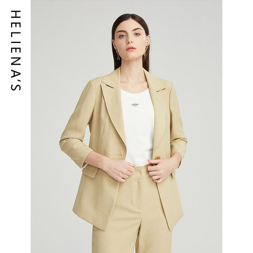 海兰丝帅气显瘦小西服