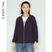 小香风肌理感气质短外套23年秋季 海兰丝短款 外套法式 上衣H231HR02