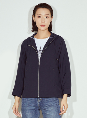 海兰丝短款外套法式小香风肌理感气质短外套23年秋季上衣H231HR02