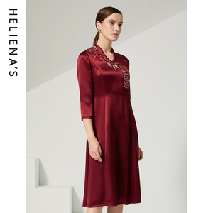 海兰丝连衣裙经典法式小香风高级感名媛气质连衣裙设计感H223OP08