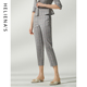 西装 女修腿型裤 裤 女高腰显瘦通勤干练小脚裤 子 长裤 海兰丝春夏新款