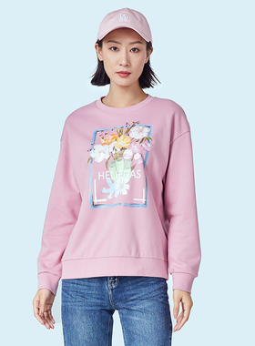 海兰丝卫衣外套 23秋季新款纯棉高级感设计感卫衣女士 H231TS01