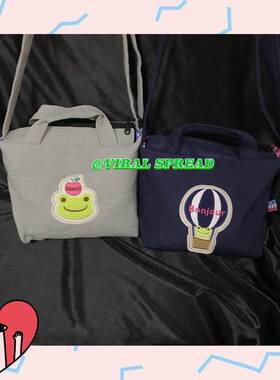 VIRAL SPREAD 呱呱可爱小青蛙手提斜挎单肩包 包邮