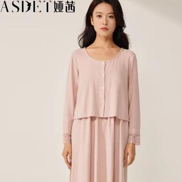 女蕾丝提花带胸垫吊带裙短外套装
