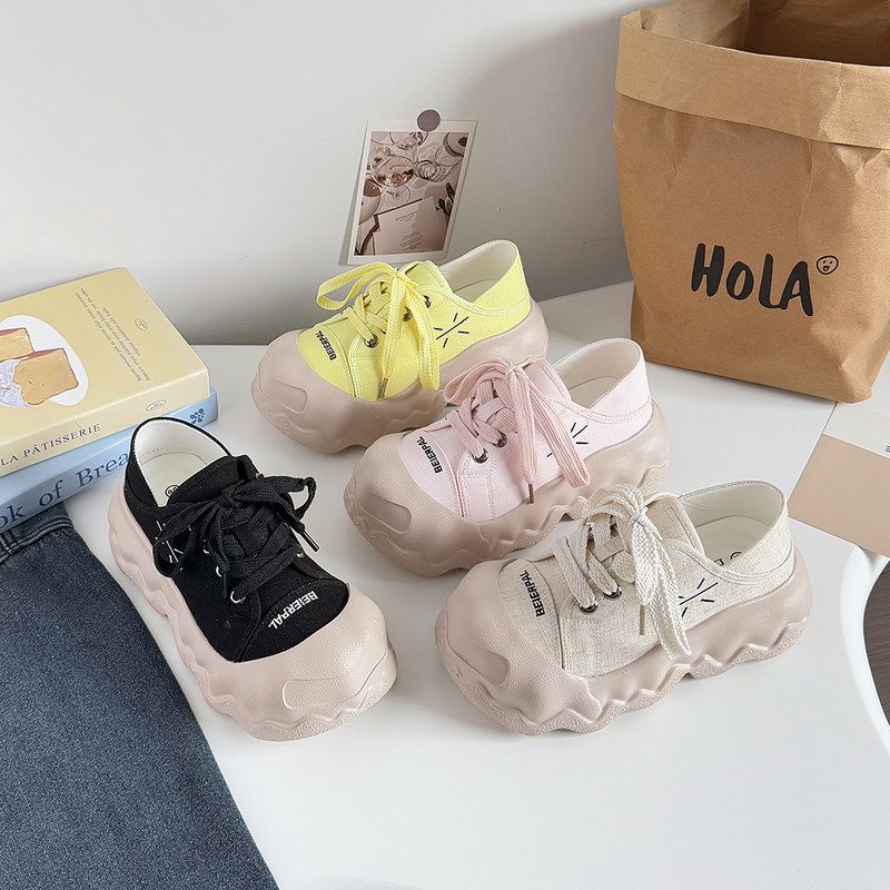 韩国老爹鞋女2025春秋新款美拉德