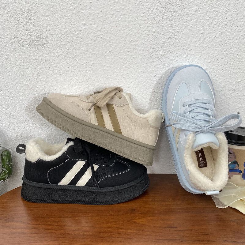 棉鞋女2025冬季新款加绒加厚保暖