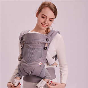 抱抱龙婴儿背带背宝宝外出时尚 通用 轻便多功能背巾抱娃神器四季