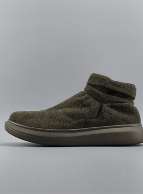 外贸捡漏运动休闲鞋一脚蹬户外健步鞋冬季保暖妈妈鞋轻便舒适减震