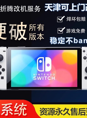 switch 折腾双系统 NS焊接快乐芯片 续航 lite oled