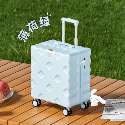 行李箱小型20寸18登机箱女2024新款可上飞机旅行拉杆密码皮箱子男