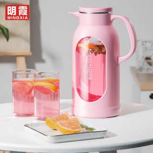 冷水壶玻璃耐高温家用客厅防摔泡茶壶大容量凉水杯晾凉白开储水壶