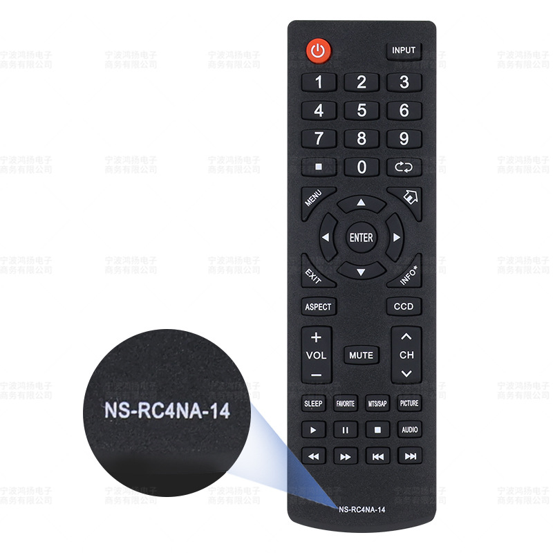 适用INSIGNIA影雅电视机遥控器NS-RC4NA-14 -18 艾默生NH315UP