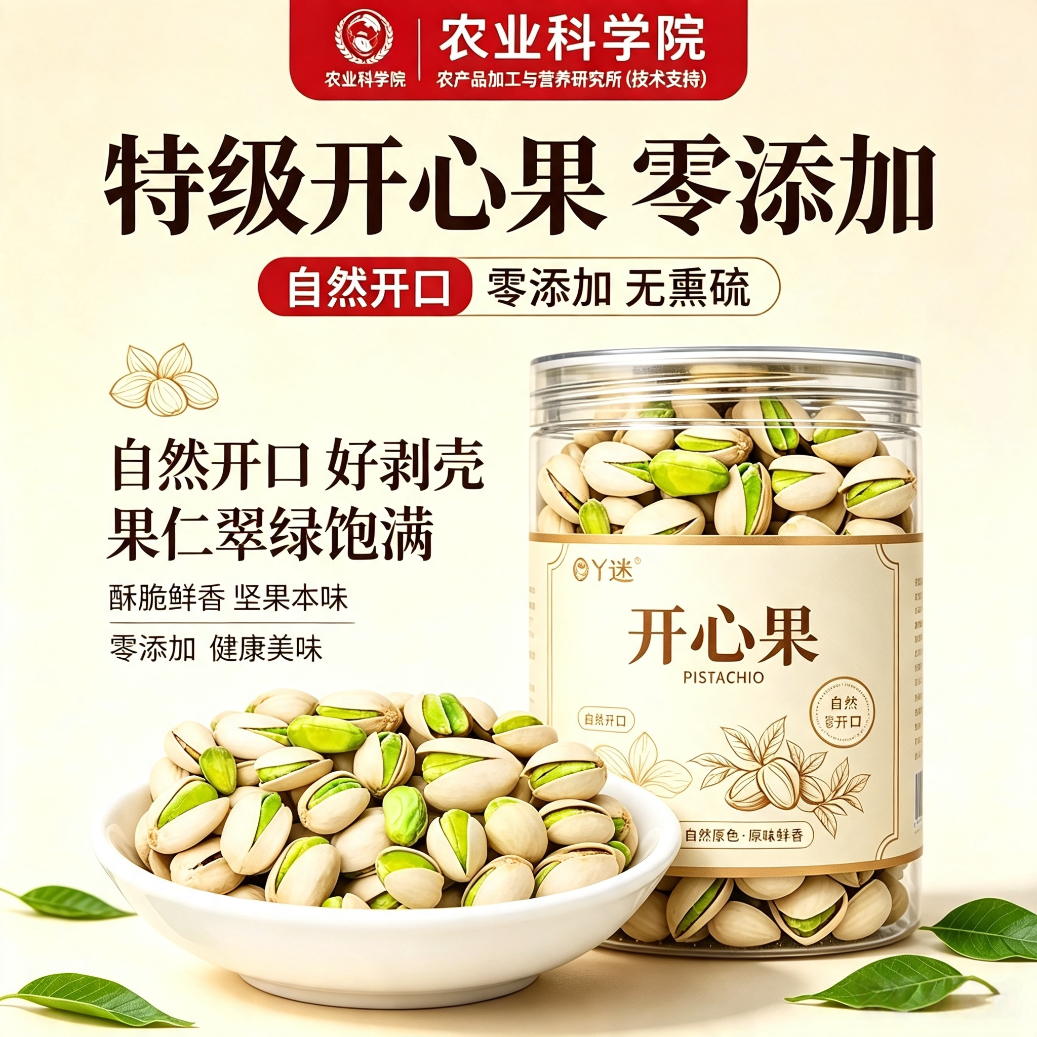 开心果2026新货原味无添加正品官方旗舰店500g罐装孕妇大果坚果图片