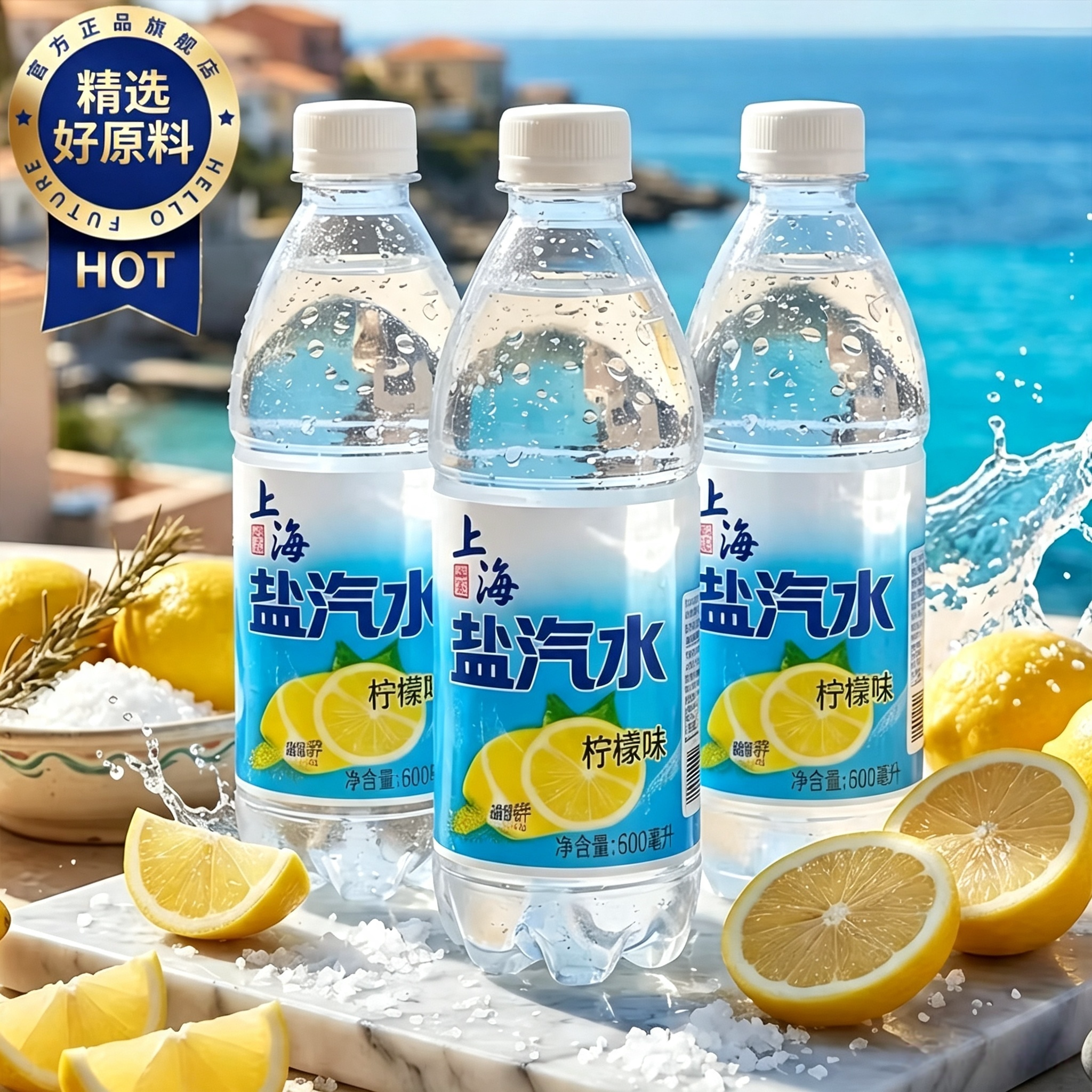 推荐盐汽水老上海整箱柠檬汽水