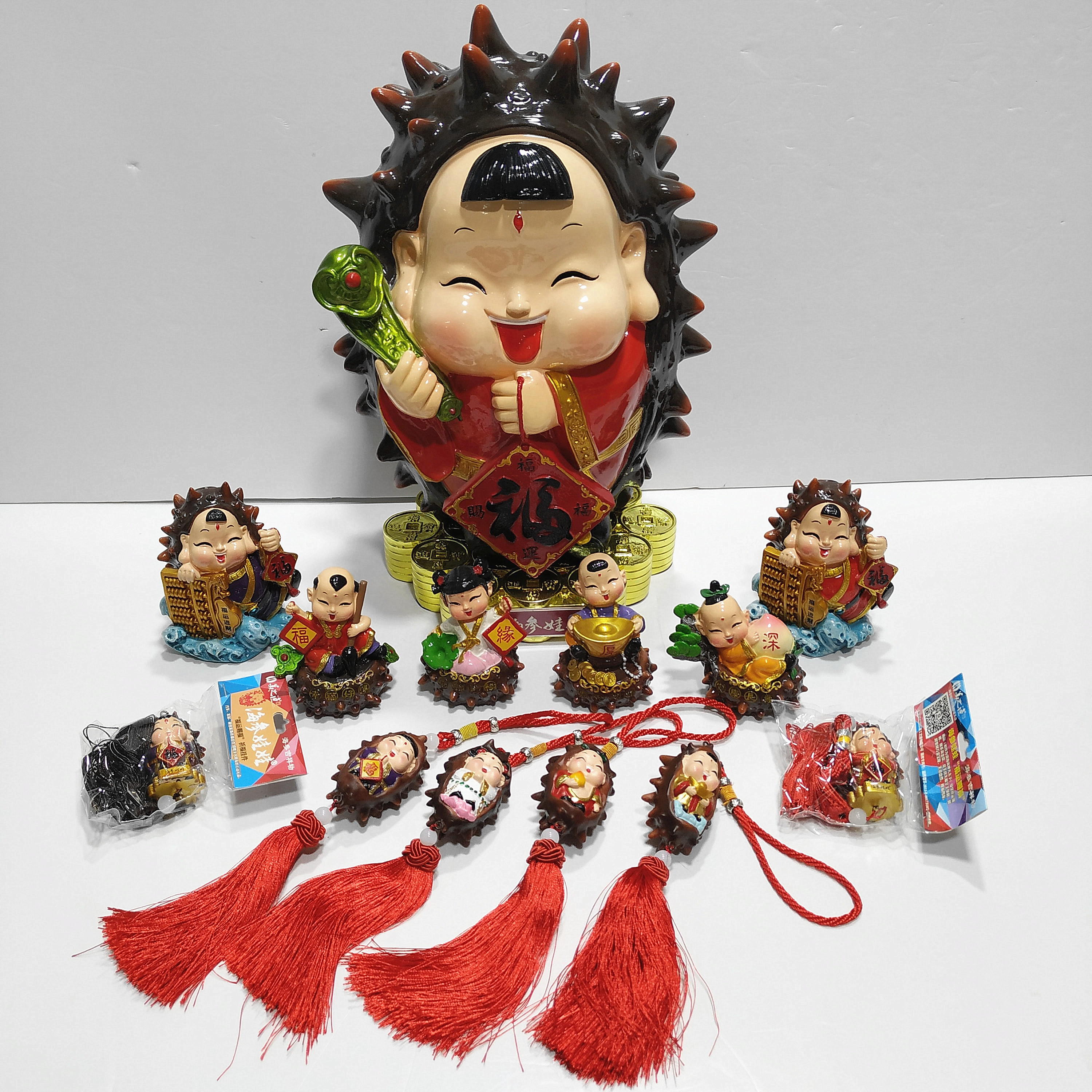 大连特产旅游纪念品海参吉祥物海